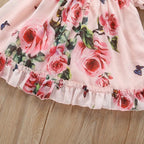 Robe à fleurs de rose pour bébé - Mini merveilleCJNT101597801AZ