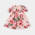 Robe à fleurs de rose pour bébé - Mini merveilleCJNT101597801AZ