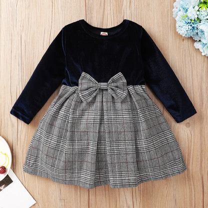 Robe à manches longues bébé Bleu / 3-6 mois Mini merveille