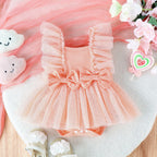 Robe Bébé Fille Tulle & Nœud - Mini merveilleCJYE206896601AZ