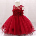 Robe de cérémonie à fleurs pour bébé - Mini merveilleCJYD196140210JQ