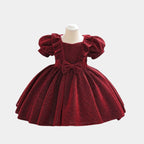 Robe de cérémonie satinée pour bébé - Mini merveilleCJYD198533907GT