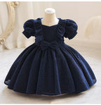 Robe de cérémonie satinée pour bébé - Mini merveilleCJYD198533913MN