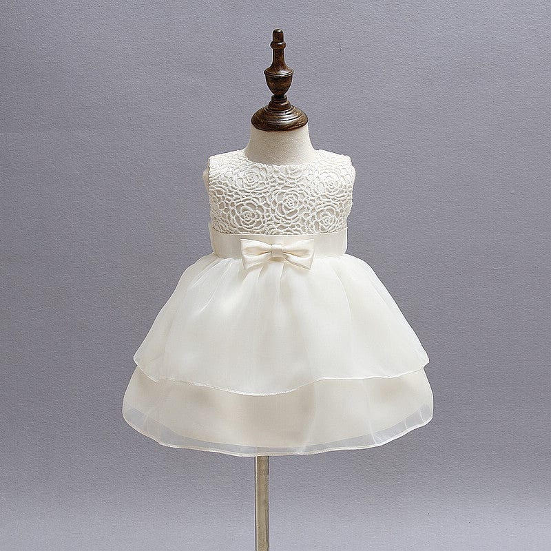 Robe de mariée à vin d'anniversaire d'un mois pour fille Mini merveille