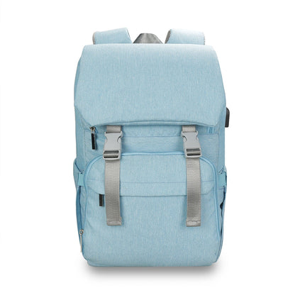 Sac à Dos à Langer Turquoise Mini merveille