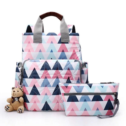 Sac à langer Imperméable Triangles colorés Mini Merveille