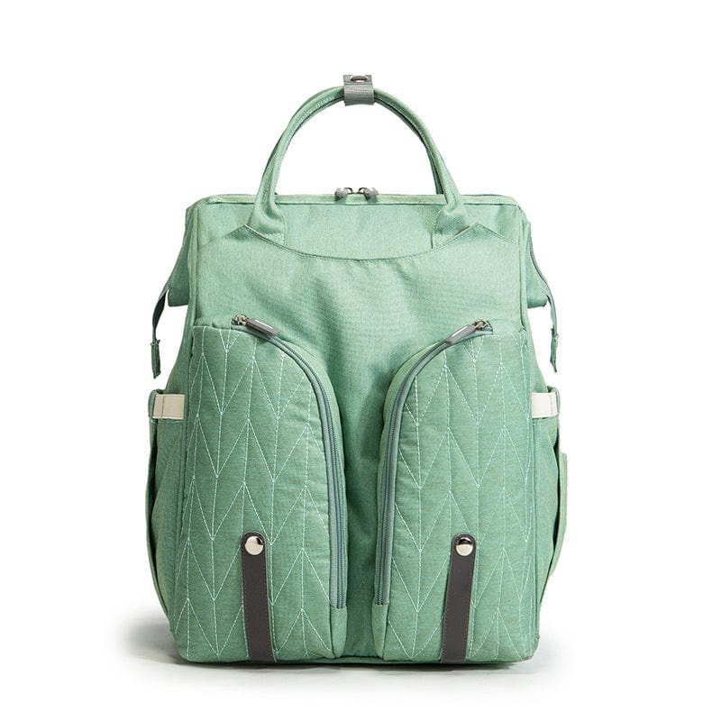 Sac pliable portable berceau momie Light Green Mini merveille