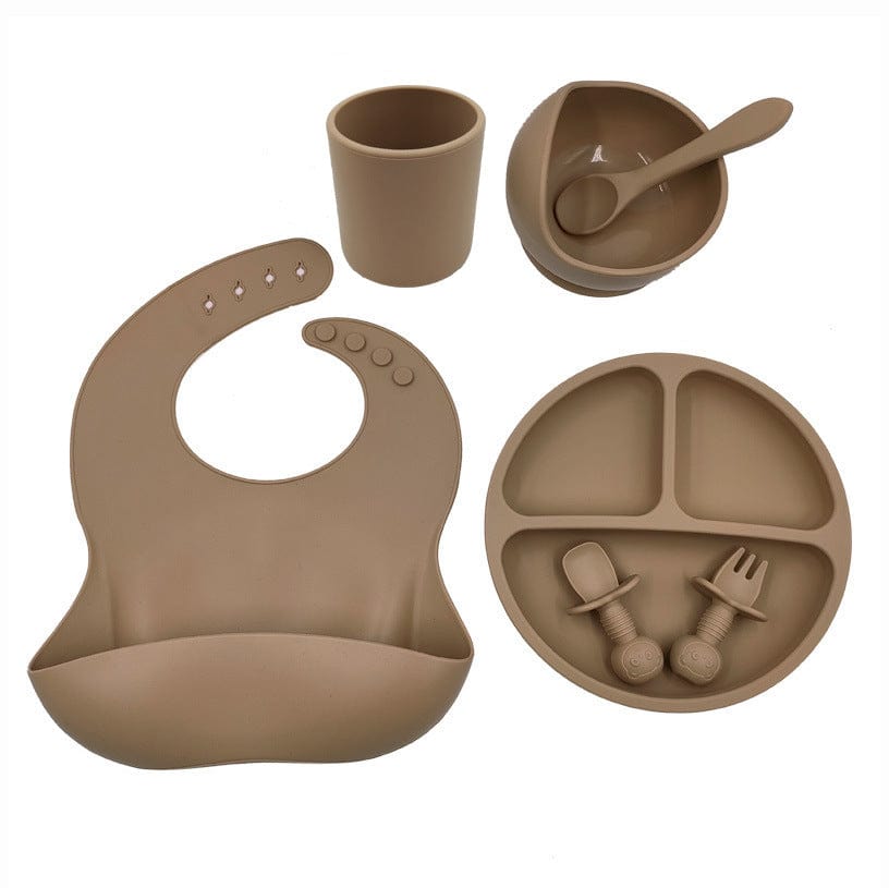 Set de Couverts Bébé en Silicone - Mini merveilleCJYE142177908HS
