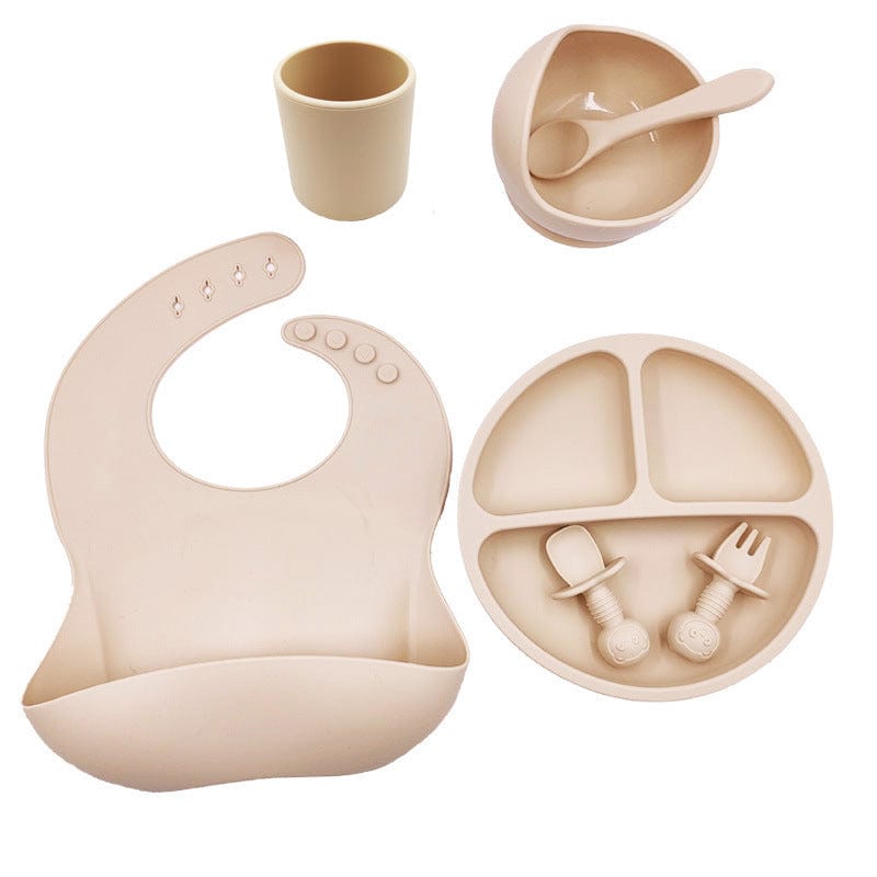 Set de Vaisselle pour bébé Beige Mini merveille