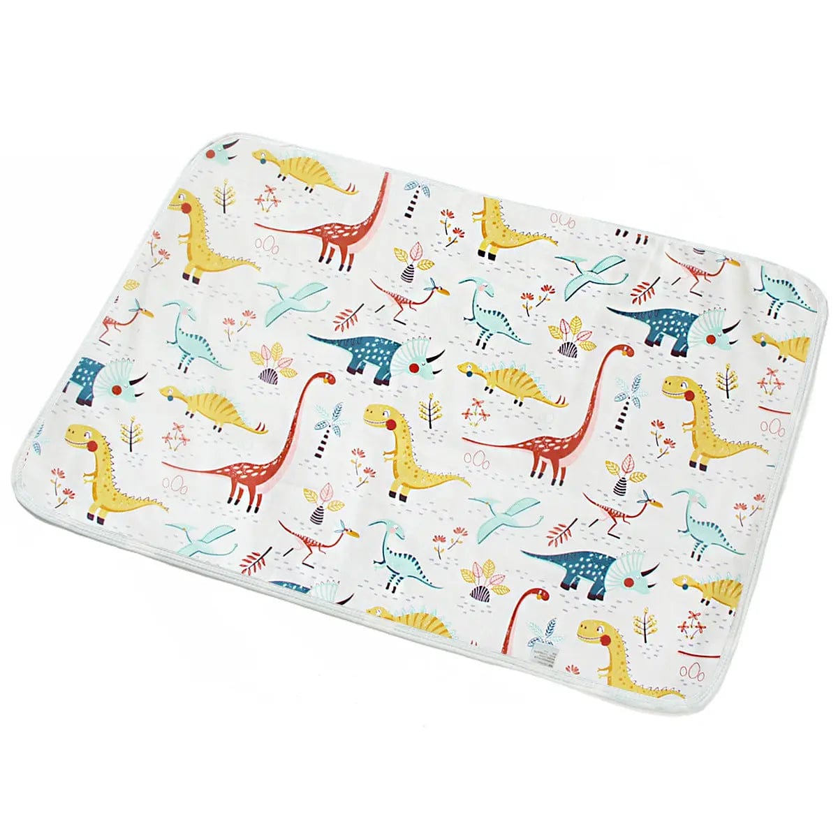 Tapis imperméable en coton pour bébé Dinosaure Mini merveille