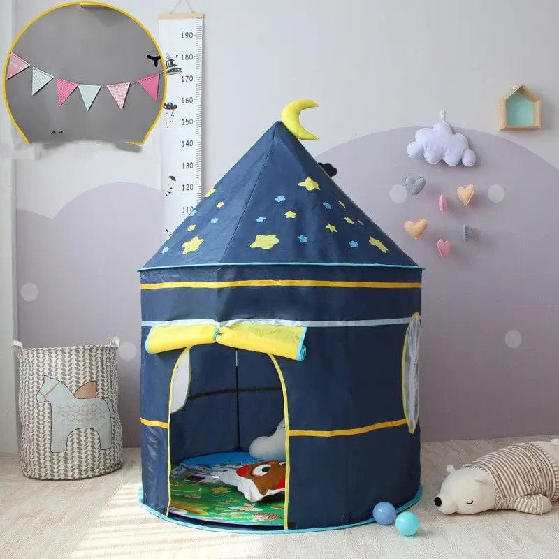 Tente d'intérieur pour bébé Bleu Mini Merveille