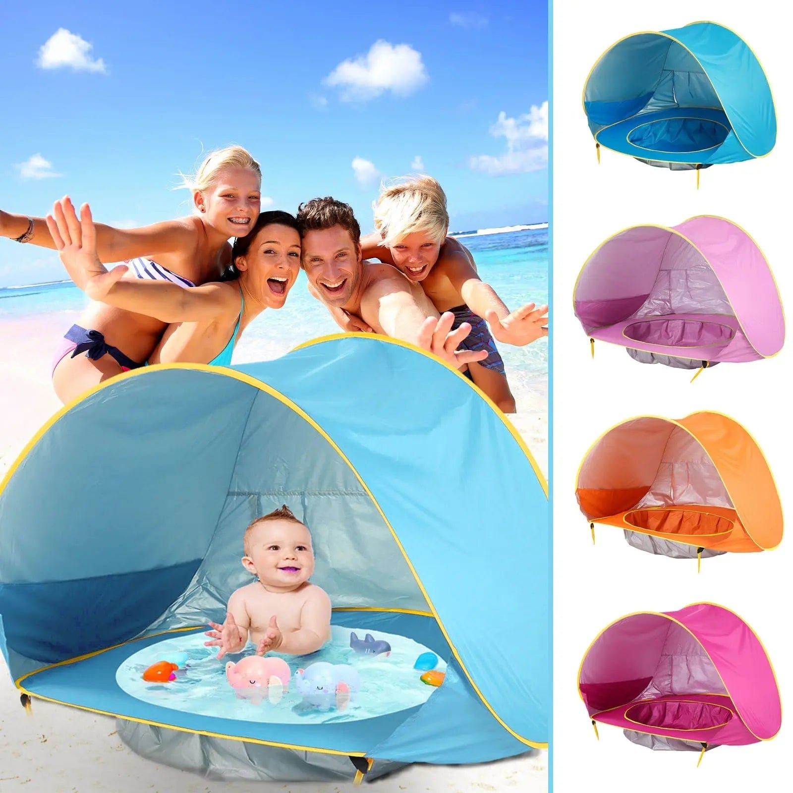 Tente de plage pour bébé Mini Merveille