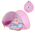 Tente de plage pour bébé Rose clair Mini Merveille