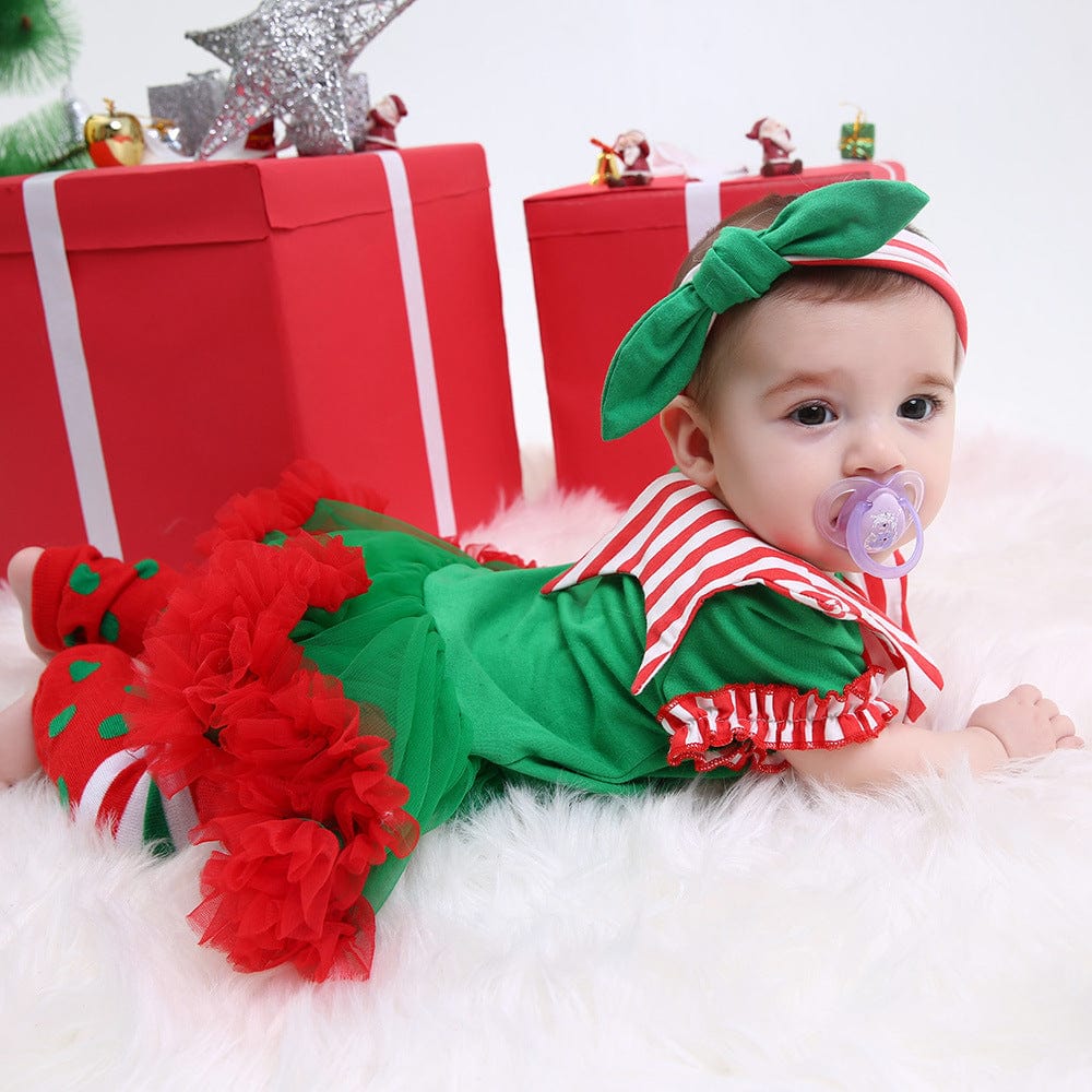 Tenue de Noël pour Bébé Mini merveille