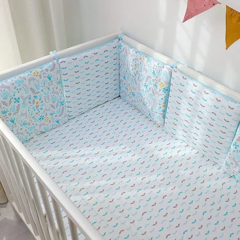 Tour de lit bébé - Mini merveilleCJWJYEYE03475-Light Blue Fawn