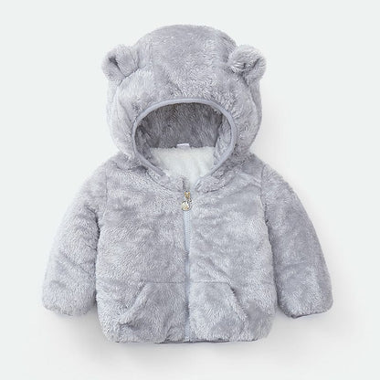 Veste Nounours pour Bébé Gris / 6-12 mois Mini merveille