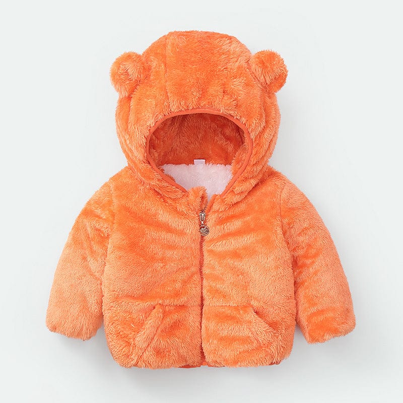 Veste Nounours pour Bébé Orange / 6-12 mois Mini merveille