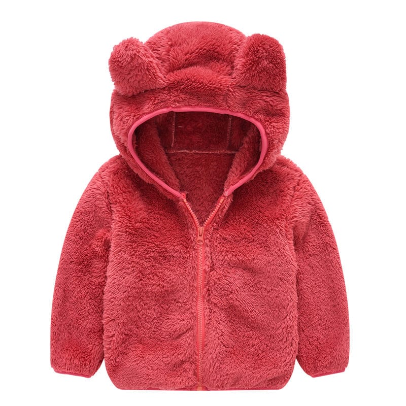 Veste Nounours pour Bébé Rouge / 6-12 mois Mini merveille