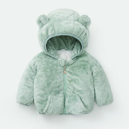 Veste Nounours pour Bébé Vert / 6-12 mois Mini merveille